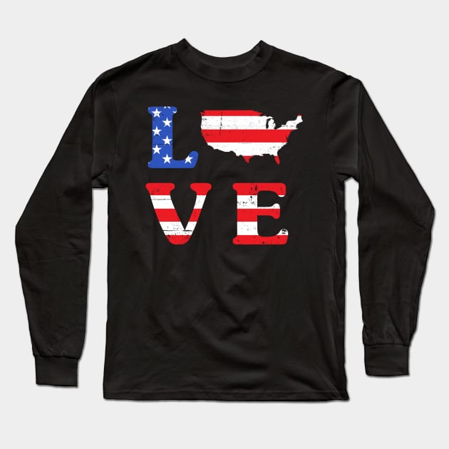 Love Long Sleeve T-Shirt by whantz1165